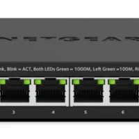 NETGEAR GS308E, Managed, L2/L3, Gigabit Ethernet (10/100/1000), Full duplex, Power over Ethernet (PoE)