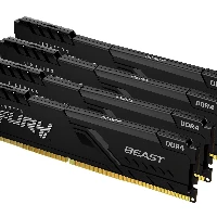 FURY DDR4 4x32GB 3600MHz DIMM