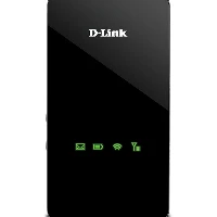 D-Link DWR-720, Cellular wireless network equipment, Black, Portable, Network, Power, 21 Mbit/s, 3G, Edge, GPRS, GSM, HSDPA, HSUPA, UMTS