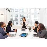 Compulocks VESA AV Conference Room Capsule - Supporto - per tablet - nero - desktop