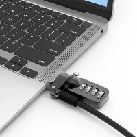 Compulocks MacBook Air 13-inch Cable Lock Adapter With Combination Cable Lock 2017 to 2019 - Adattatore connessione blocco di sicurezza - per Apple MacBook Air (fine 2018, met 2017, met 2019)