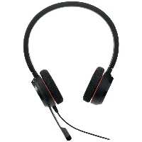 Jabra Evolve 20 MS stereo - Cuffie con microfono - on-ear - cablato - USB-C - isolamento dal rumore