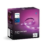 Philips Hue White and colour ambience Lightstrip Plus base V4 2 metre, Smart strip light, Multicolour, Bluetooth/Zigbee, LED, Non-changeable bulb(s), Variable