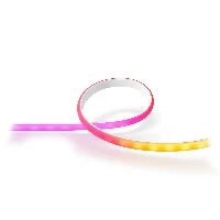 Philips Hue White and colour ambience Gradient lightstrip extension 1 metre, Smart strip light, White, Bluetooth, LED, Non-changeable bulb(s), 2000 K