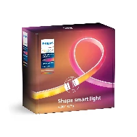 Philips Hue White and colour ambience Gradient lightstrip extension 1 metre, Smart strip light, White, Bluetooth, LED, Non-changeable bulb(s), 2000 K