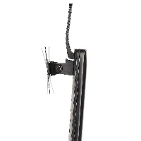 StarTech.com Free Standing Single Monitor Mount, Height Adjustable Monitor Stand, For VESA Mount Displays up to 32 (15lb/7kg), Ergonomic Monitor Stand for Desk, Tilt/Swivel/Rotate, Black - Universal Monitor Stand - Supporto - braccio regolabile - per Mon