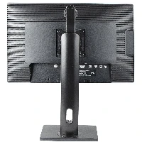 StarTech.com Free Standing Single Monitor Mount, Height Adjustable Monitor Stand, For VESA Mount Displays up to 32 (15lb/7kg), Ergonomic Monitor Stand for Desk, Tilt/Swivel/Rotate, Black - Universal Monitor Stand - Supporto - braccio regolabile - per Mon