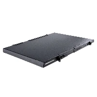 StarTech.com 1U 4-Post Adjustable Server Rack Mount Shelf - 330lbs(150 kg) - 19.5 to 38in Adjustable Mounting Depth Universal Tray for 19