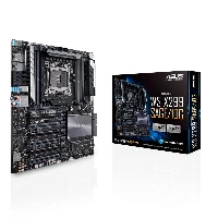 ASUS WS X299 SAGE/10G, Intel, LGA 2066 (Socket R4), LGA 2066, DDR4-SDRAM, 512 GB, Quad-channel