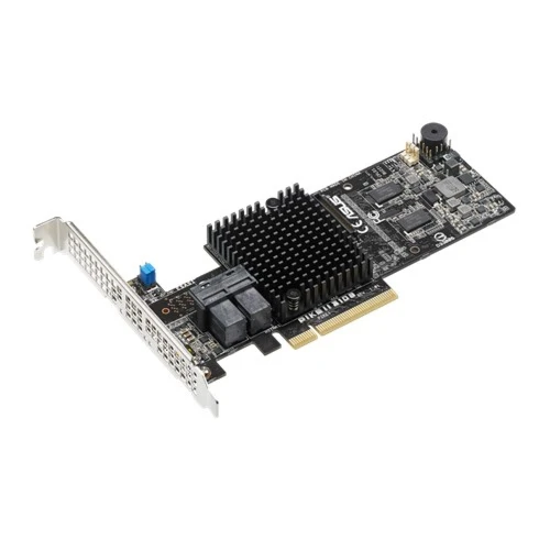 ASUS PIKE II 3108-8I/240PD/2G, SAS, Serial ATA II, Serial ATA III, PCI Express, 0, 1, 5, 10, 50, 60, 12 Gbit/s, 2000 MB, LSI SAS 3108