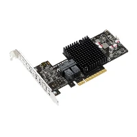 ASUS PIKE II 3008-8i, SAS, Serial ATA II, Serial ATA III, PCI Express, 0, 1, 1E, 10, 12 Gbit/s, LSI SAS 3008, 127 mm