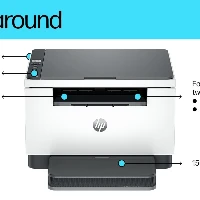 HP LaserJet MFP M234d Printer, Laser, Mono printing, 600 x 600 DPI, A4, Direct printing, Grey