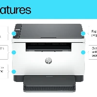 HP LaserJet MFP M234d Printer, Laser, Mono printing, 600 x 600 DPI, A4, Direct printing, Grey