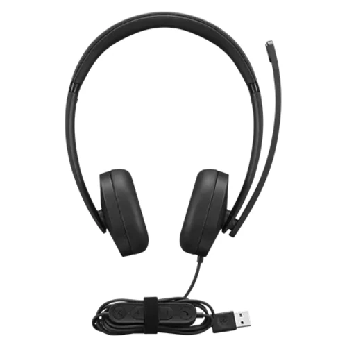 Lenovo 4XD1P83425, Wired, Calls/Music, 20 - 20000 Hz, 140 g, Headset, Black
