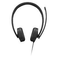 Lenovo 4XD1P83425, Wired, Calls/Music, 20 - 20000 Hz, 140 g, Headset, Black