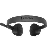 Lenovo 4XD1Q30302, Wireless, Calls/Music, 20 - 20000 Hz, 137 g, Headset, Black