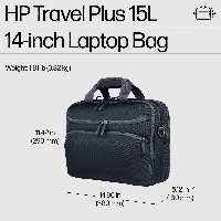 HP Travel Plus 15 Liter 14 Laptop Bag, 820 g