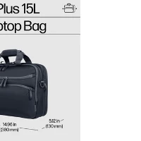 HP Travel Plus 15 Liter 14 Laptop Bag, 820 g