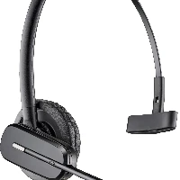 POLY CS540A DECT 1880-1900 MHz Headset, Wireless, Office/Call center, 21 g, Headset, Black