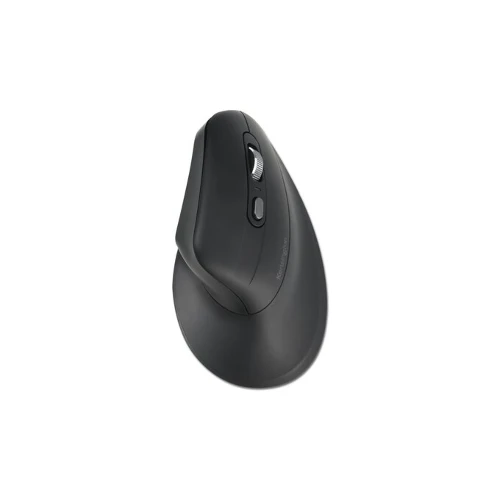 Kensington Pro Fit Ergo MY630 EQ, Right-hand, Vertical design, RF Wireless + Bluetooth + USB Type-A, 2400 DPI, Black