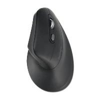 Kensington Pro Fit Ergo MY630 EQ, Right-hand, Vertical design, RF Wireless + Bluetooth + USB Type-A, 2400 DPI, Black