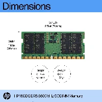 HP 16GB DDR5 5600 SODIMM Memory