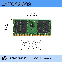 HP 32GB DDR5 5600 SODIMM Memory