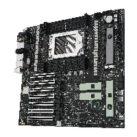 ASUS PRO WS WRX90E-SAGE SE, AMD, Socket sTR5, DDR5-SDRAM, DIMM, Octa-channel, M.2, SATA III, SlimSAS