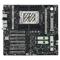 ASUS PRO WS WRX90E-SAGE SE, AMD, Socket sTR5, DDR5-SDRAM, DIMM, Octa-channel, M.2, SATA III, SlimSAS