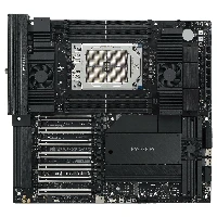 ASUS PRO WS WRX90E-SAGE SE, AMD, Socket sTR5, DDR5-SDRAM, DIMM, Octa-channel, M.2, SATA III, SlimSAS