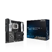 ASUS PRO WS WRX90E-SAGE SE, AMD, Socket sTR5, DDR5-SDRAM, DIMM, Octa-channel, M.2, SATA III, SlimSAS