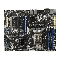 ASUS P12R-E/10G-2T, Intel, LGA 1200 (Socket H5), Intel Pentium, Intel Xeon E, DDR4-SDRAM, 128 GB, DIMM