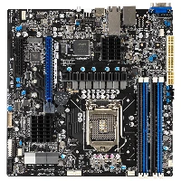 ASUS P12R-M/10G-2T, Intel, LGA 1200 (Socket H5), Intel Pentium, Intel Xeon E, DDR4-SDRAM, 128 GB, DIMM