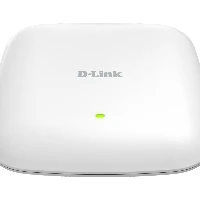 D-Link AX3000 Wi-Fi 6 Dual Band PoE Access Point, 2.4 GHz, 5 GHz, SNMP, SNMPv2, SNMPv3, WEP, WPA, WPA2, WPA3, 10,100,1000,2500 Mbit/s