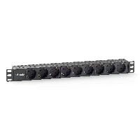 POWER STRIP 9 CEE7/4 1,8MT NERO 19