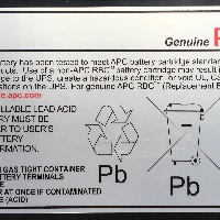 BATTERIA SOSTITUTIVA RBC55 APC