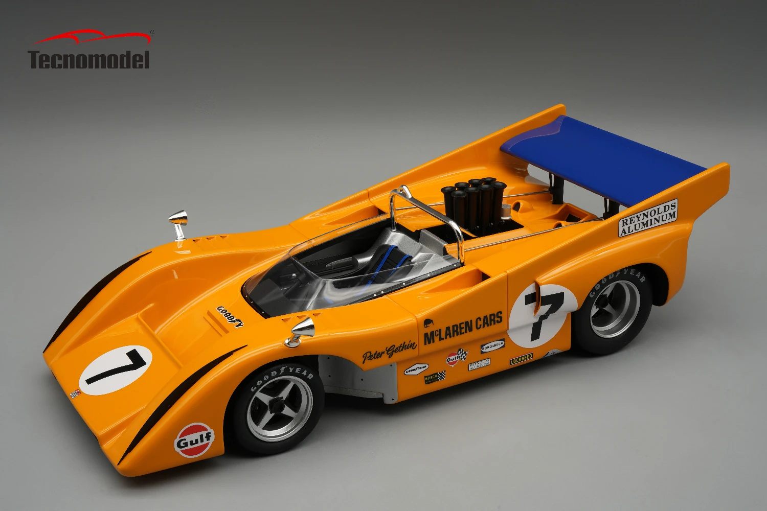 McLaren M8D Can Am Road America 1970 car #7 WINNER Driver: Peter Gethin