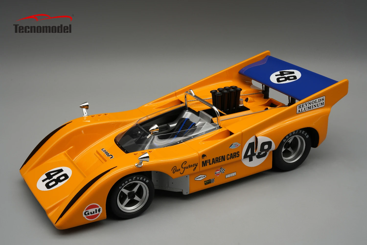  McLaren M8D Can Am Mont Tremblant 1970 car #48 WINNER Driver: Dan Gurne