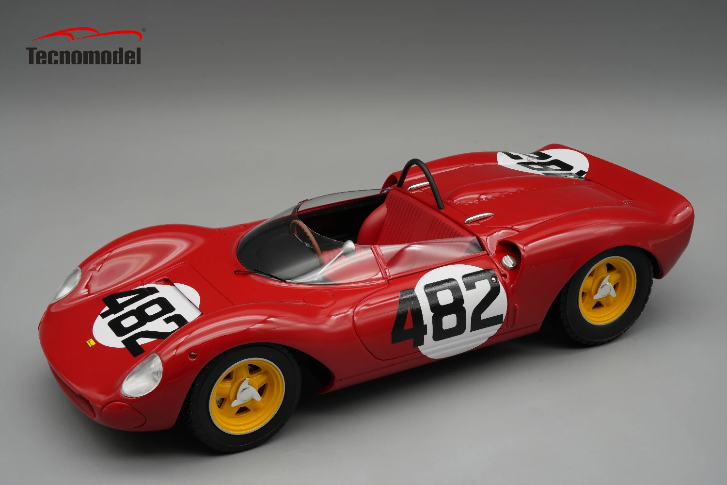 TM18-234C Ferrari 206 Dino SP Cesana - Sestriere 1965 Scuderia SEFAC car #482 Driver: L. Scarfiotti - WINNER
