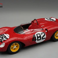 TM18-234C Ferrari 206 Dino SP Cesana - Sestriere 1965 Scuderia SEFAC car #482 Driver: L. Scarfiotti - WINNER