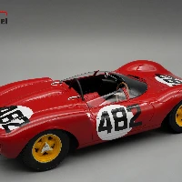 TM18-234C Ferrari 206 Dino SP Cesana - Sestriere 1965 Scuderia SEFAC car #482 Driver: L. Scarfiotti - WINNER