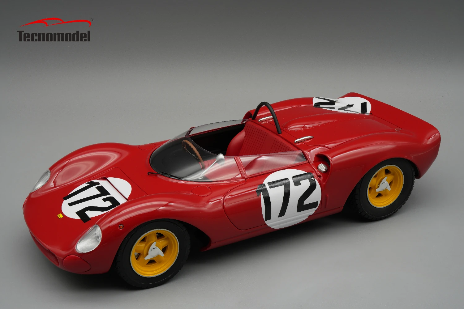 TM18-234D Ferrari 206 Dino SP Course de cote Ollon - Villars 1965 Scuderia SEFAC car #172 Driver: L. Scarfiotti WINNER