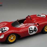 TM18-234E Ferrari 206 Dino SP Freiburg - Schauinsland 1965 Scuderia SEFAC car #64 Driver: L. Scarfiotti WINNER