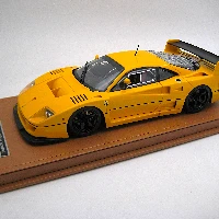 Ferrari F40 LM 1996 Press version Modena Yellow with Black 5 Spoke Rims