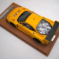 Ferrari F40 LM 1996 Press version Modena Yellow with Black 5 Spoke Rims