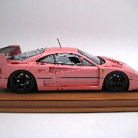 Ferrari F40 LM 1996 Press Version Metallic Pink Colour with 5 Spoke black wheels