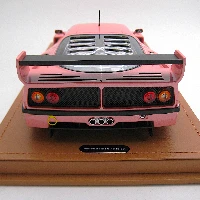 Ferrari F40 LM 1996 Press Version Metallic Pink Colour with 5 Spoke black wheels