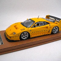 Ferrari F40 LM 1996 Press version Modena Yello with 5 Spoke Silver Rims