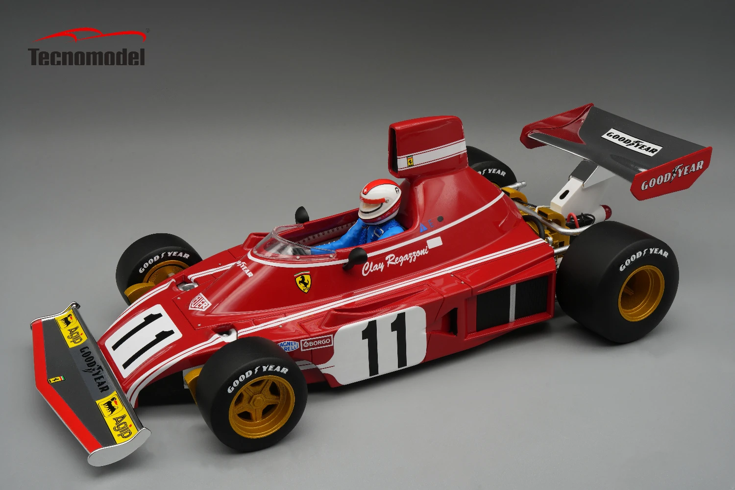 Ferrari 312 B 3 German GP Driver Clay Regazzoni