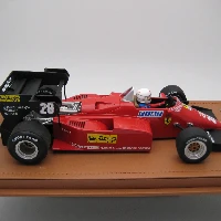  Ferrari 126 C4-M2 1984 European Gp Driver R. Arnoux car #28